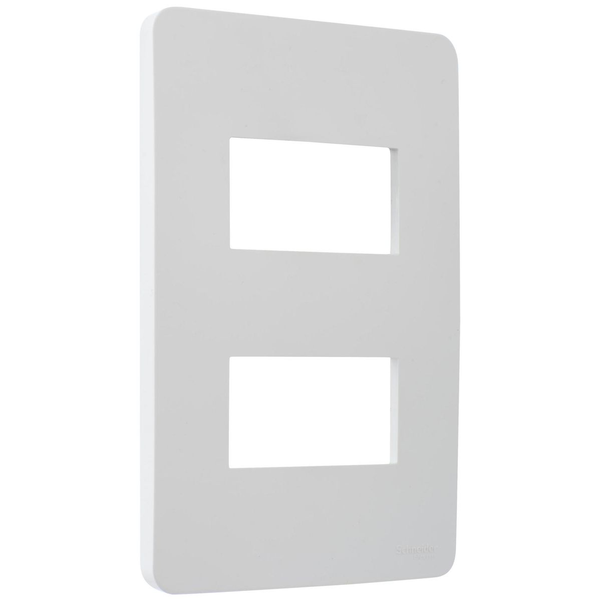 SCHNEIDER ELECTRIC - Placa modular  2 módulos - Blanco Orion
