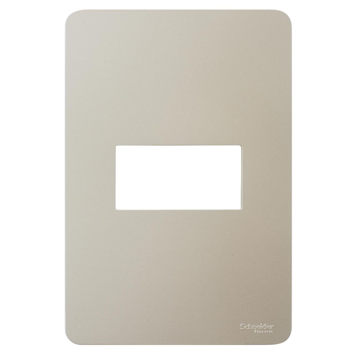 SCHNEIDER ELECTRIC - Placa 1 Módulo Beige Orion