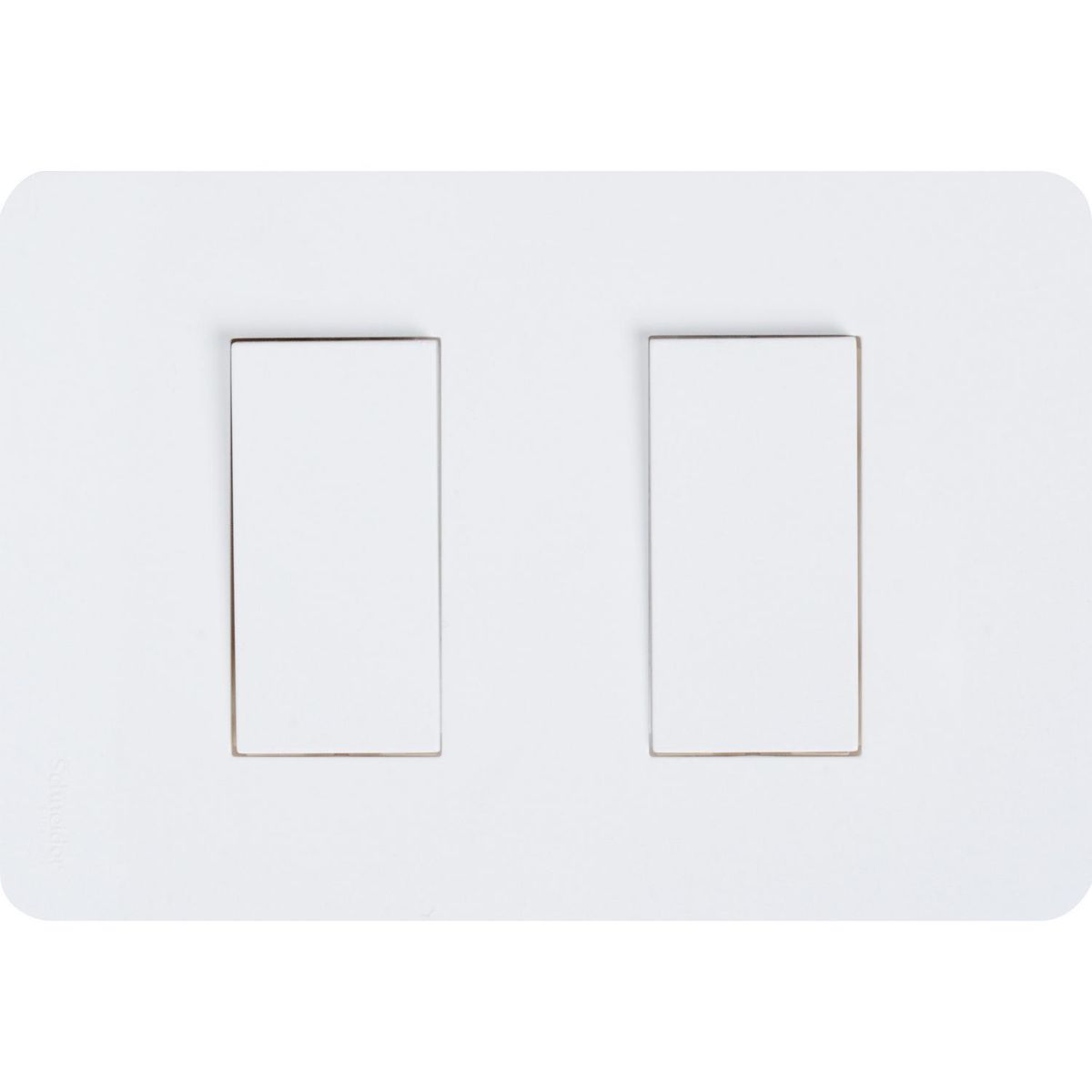 SCHNEIDER ELECTRIC - Interruptor doble (9/15) 10 A Blanco Orion