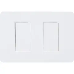 SCHNEIDER ELECTRIC - Interruptor doble (9/15) 10 A Blanco Orion