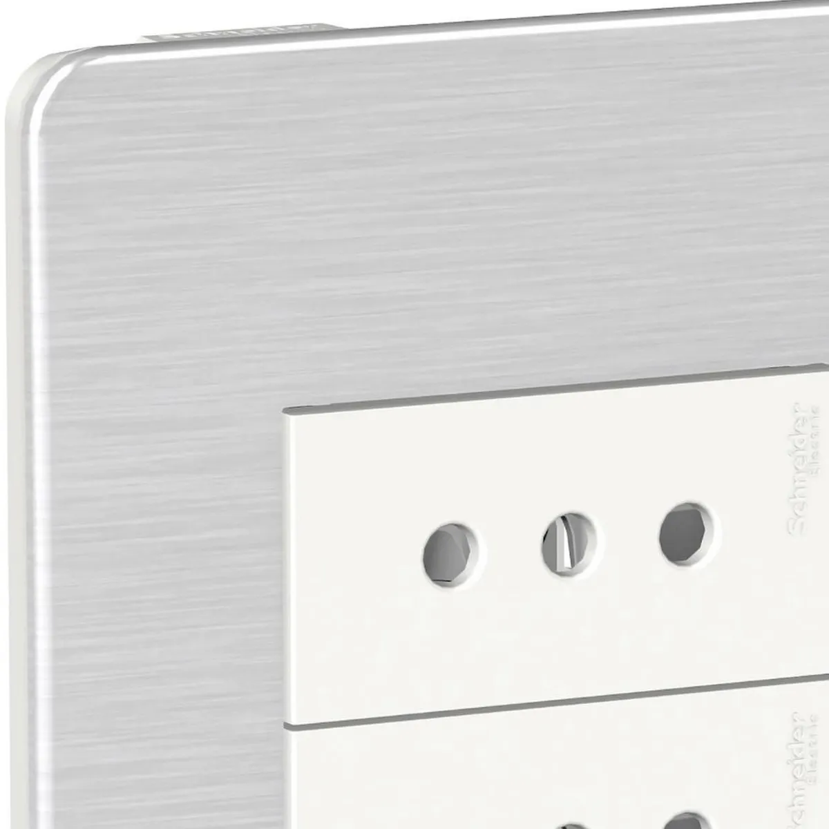SCHNEIDER ELECTRIC - Enchufe 10 A Gris claro