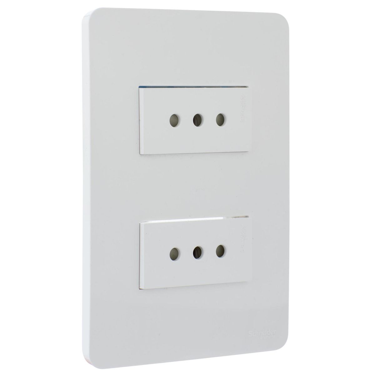 SCHNEIDER ELECTRIC - Tomacorriente Doble 10 A Blanco