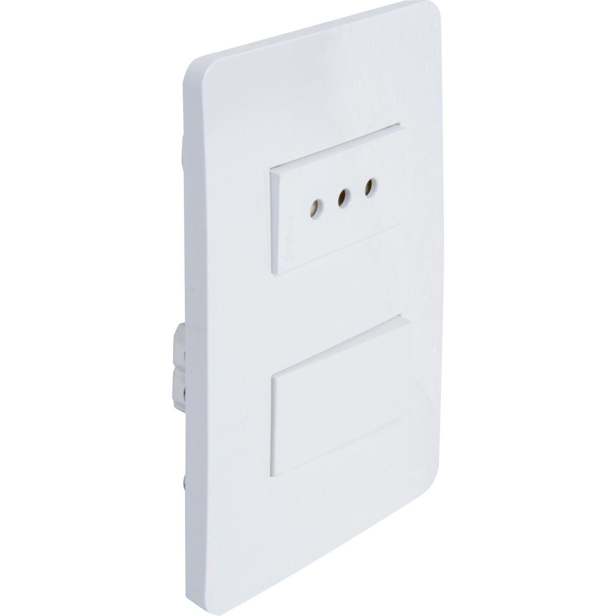 SCHNEIDER ELECTRIC - Interruptor 9/14 y tomacorriente 10 A Blanco Orion