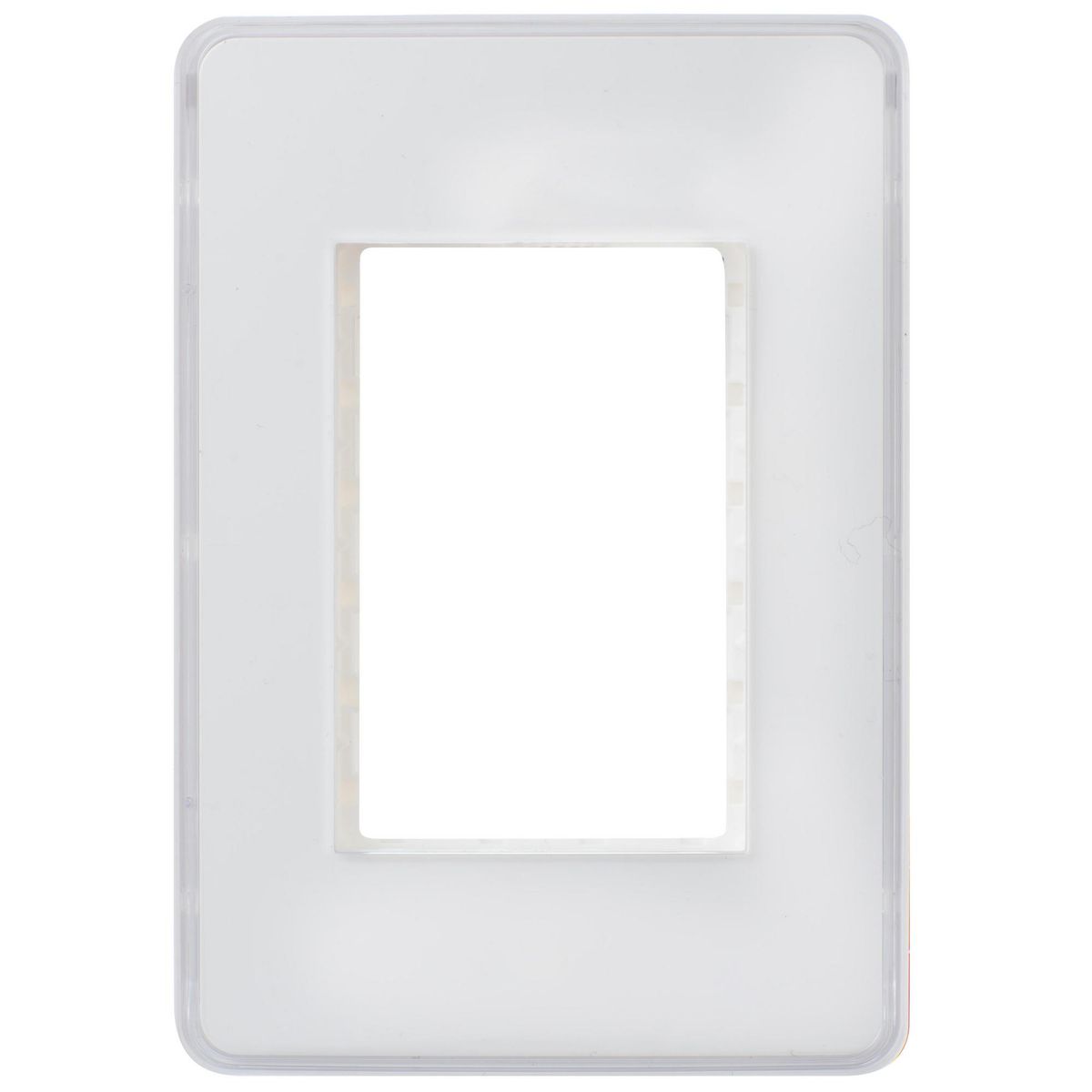 SCHNEIDER ELECTRIC - Placa 3 módulos Transparente Orion