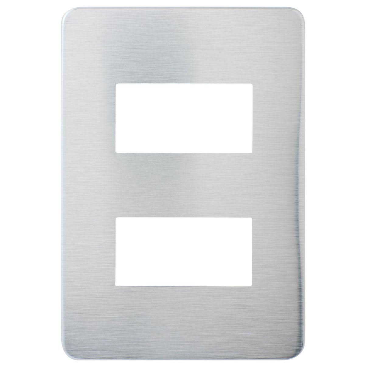 SCHNEIDER ELECTRIC - Placa 2 módulos Gris Orion