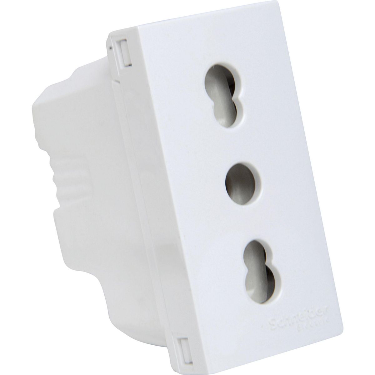 SCHNEIDER ELECTRIC - Módulo tomacorriente 2p+t 10 a 16 A Blanco Orion