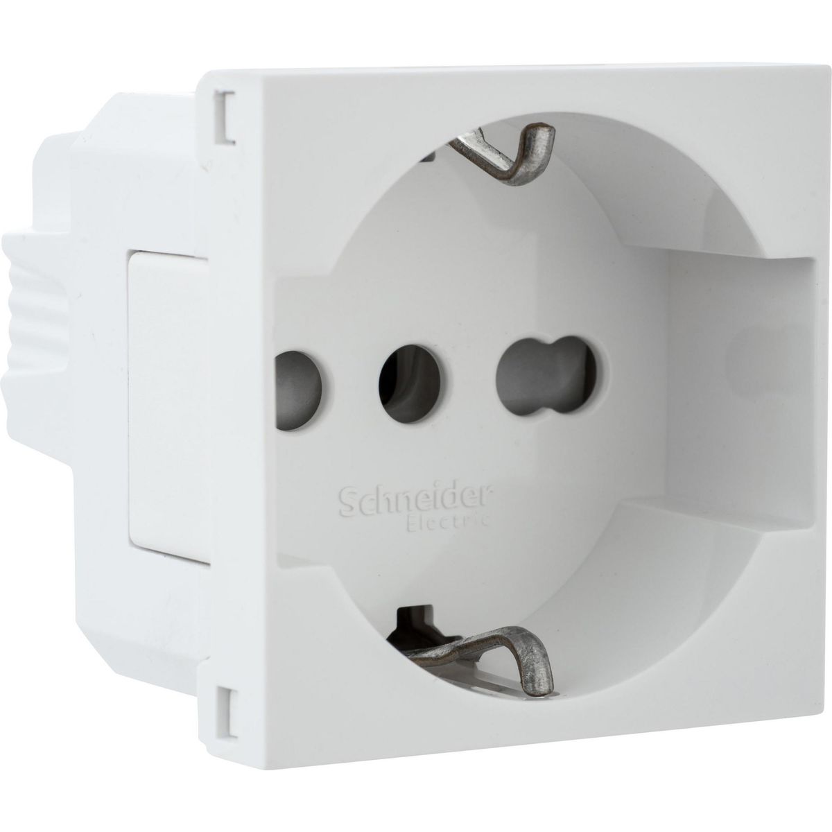 SCHNEIDER ELECTRIC - Módulo tomacorriente 10 a16 A Blanco Orion