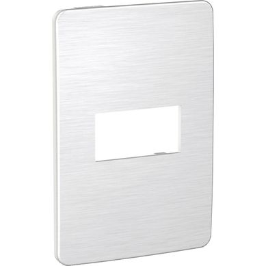 Placa 1 mdulo Gris Orion