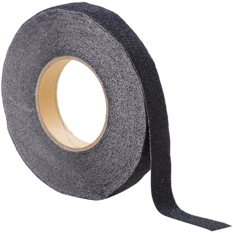 TOPEX - Cinta antideslizante 2,4 cm 18 m negro