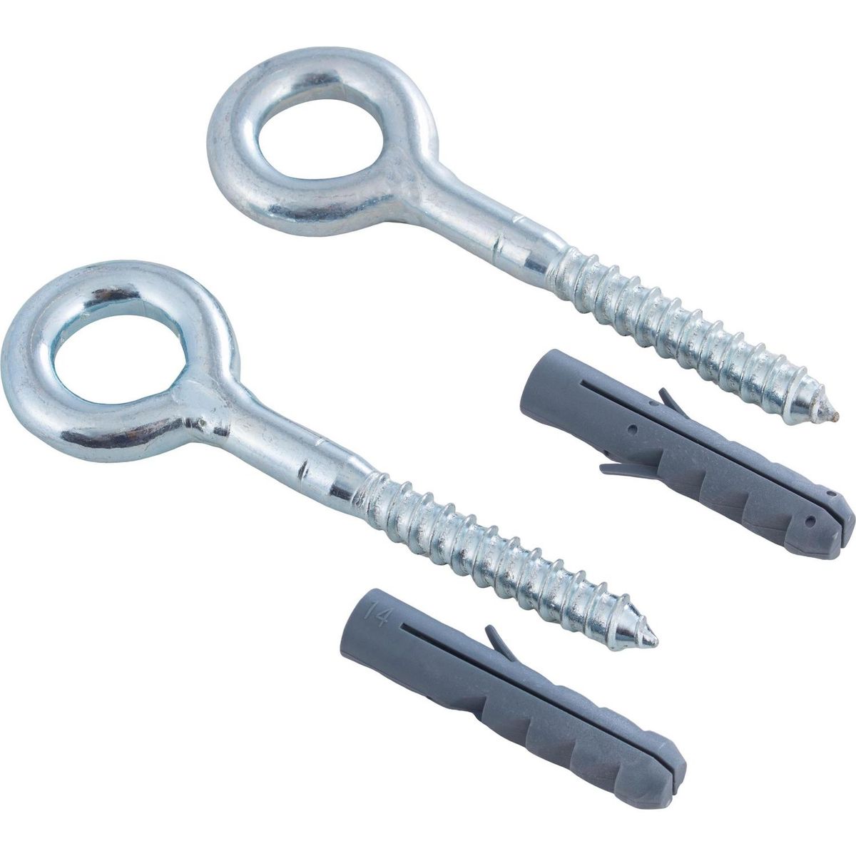 DIMAFI - Cáncamo con tarugo 12x100 mm 2 unidades