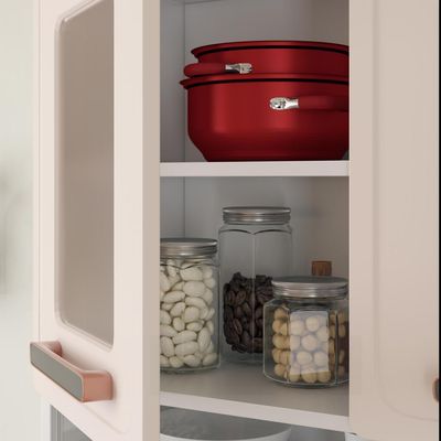 Imagen 2 del producto Batería de Cocina 9 Piezas Acero inoxidable Slide Rojo