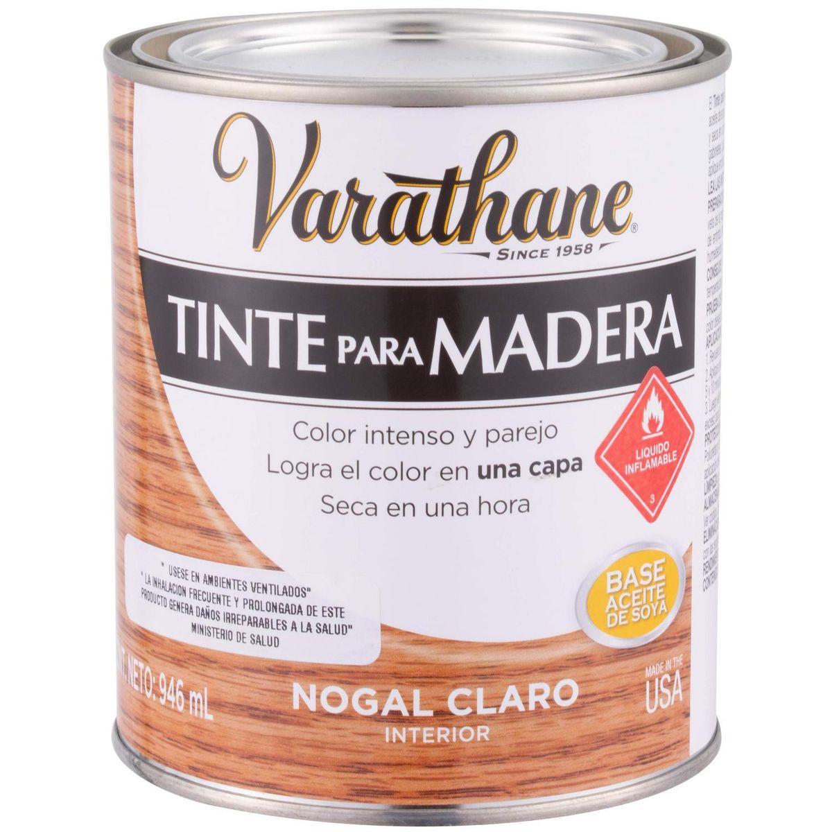 VARATHANE - Tinte Varathane Mate 0.25 galón(es) Nogal Claro