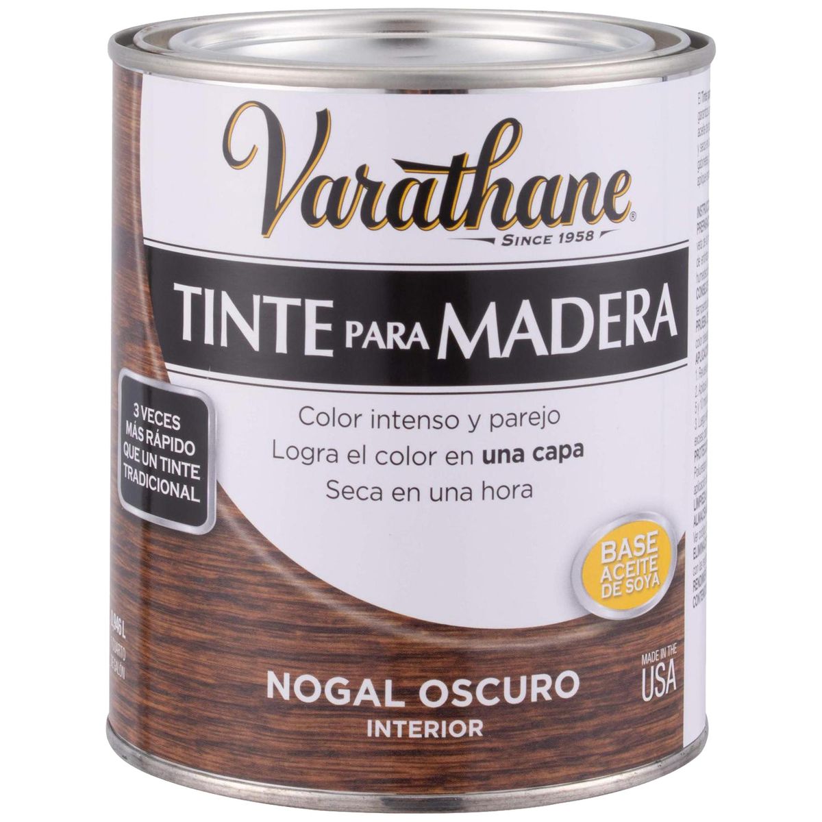 VARATHANE - Tinte Varathane Mate 0.25 galón(es) Nogal Oscuro