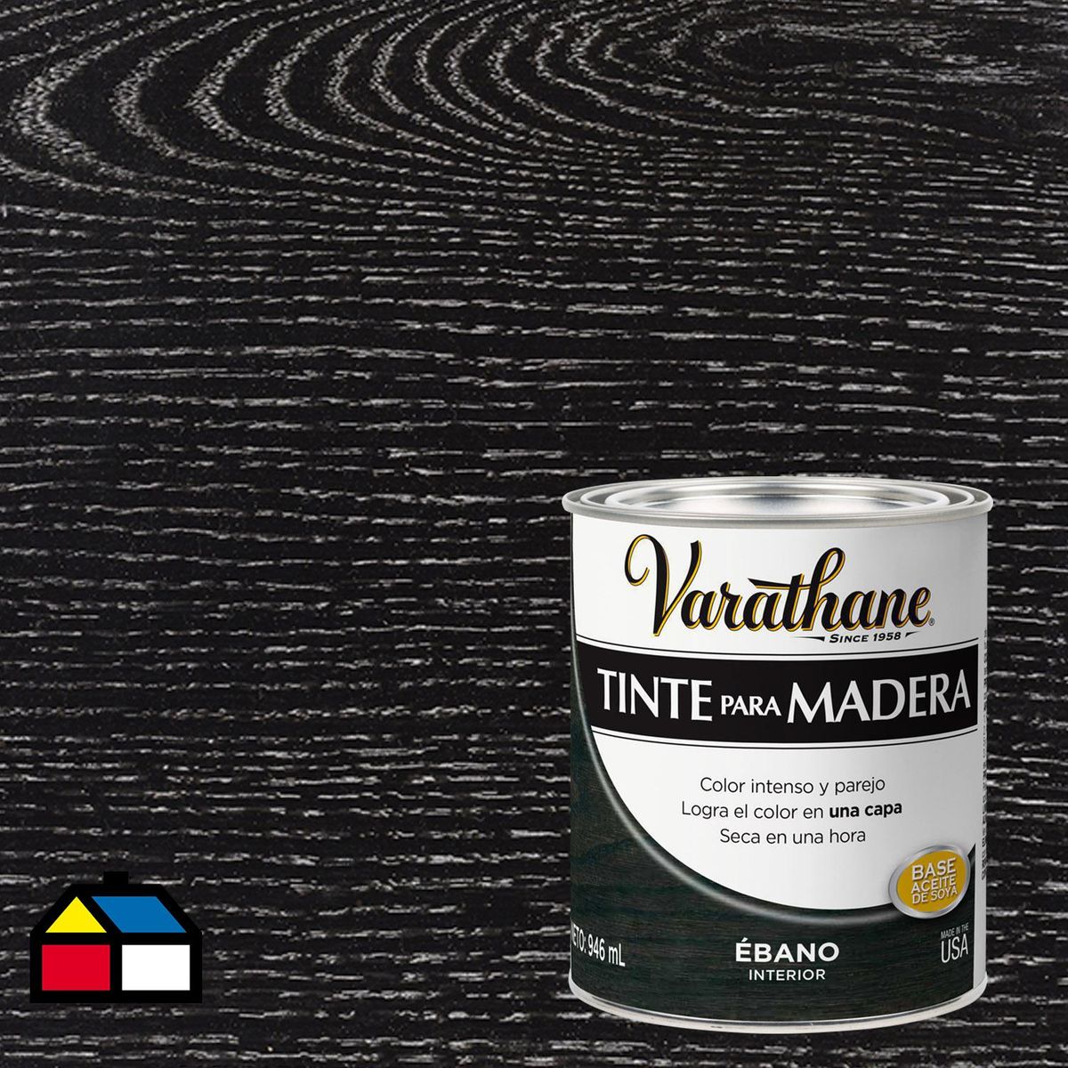 VARATHANE - Tinte Varathane Mate 0.25 galón(es) Ébano