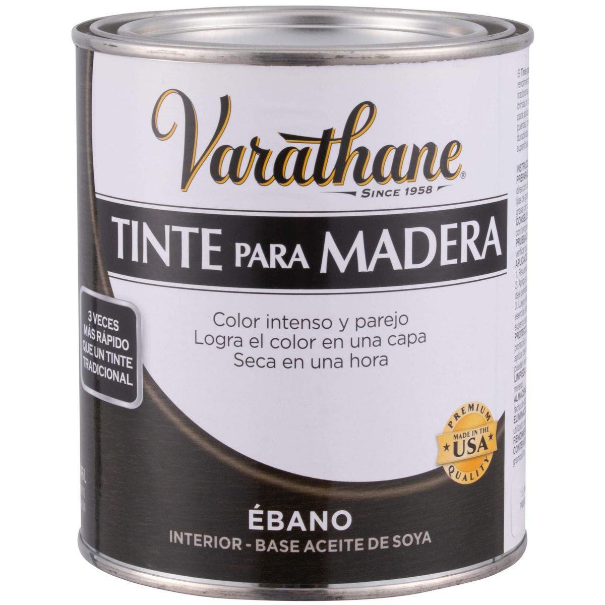 VARATHANE - Tinte Varathane Mate 0.25 galón(es) Ébano