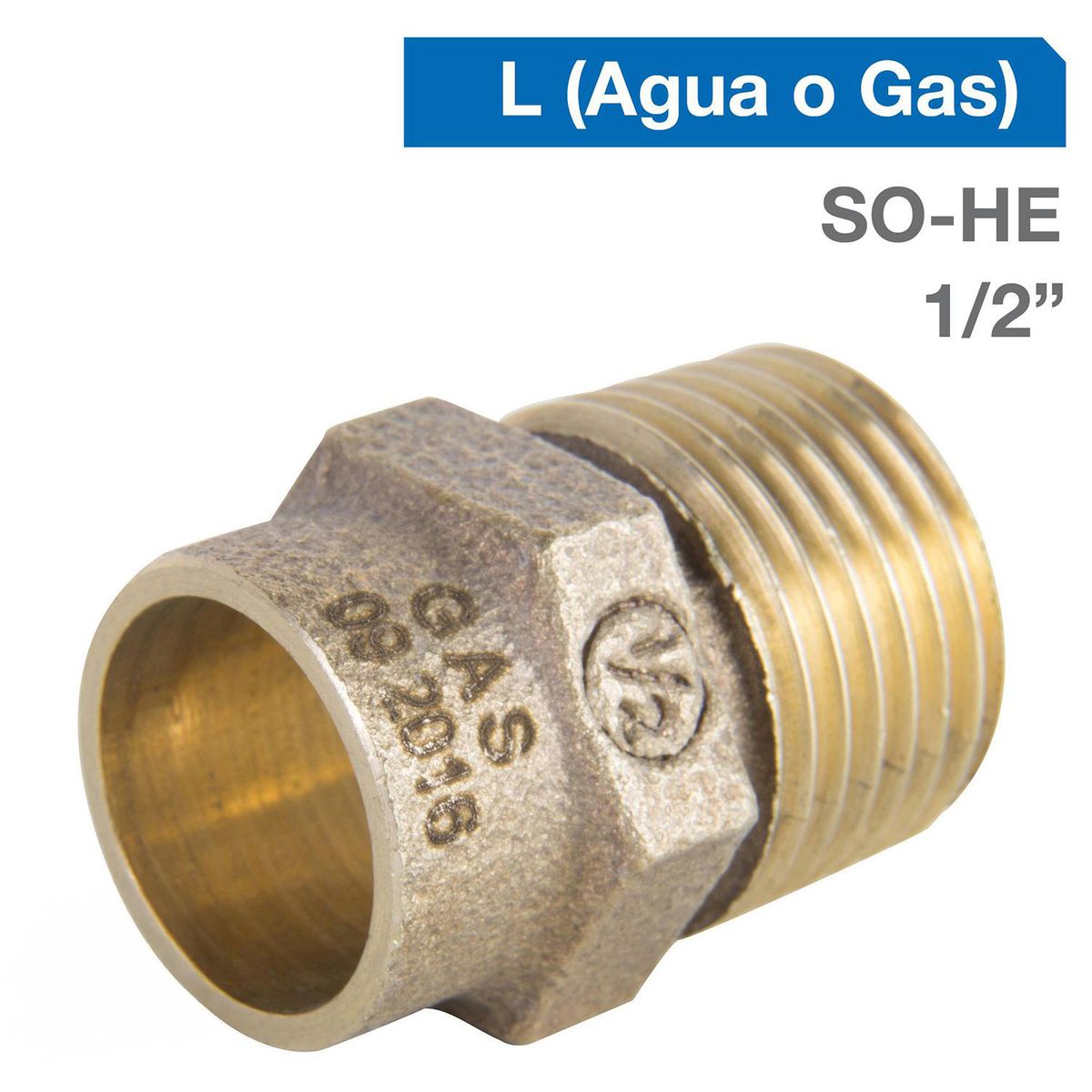 STRETTO - Terminal Bronce SO-HE 1/2" 1u