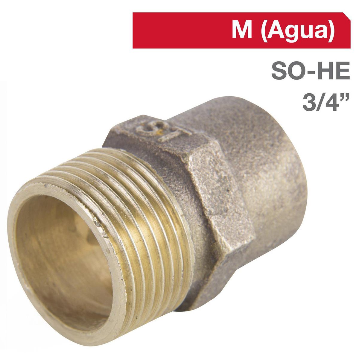 STRETTO - Terminal Bronce SO-HE 3/4" 1u