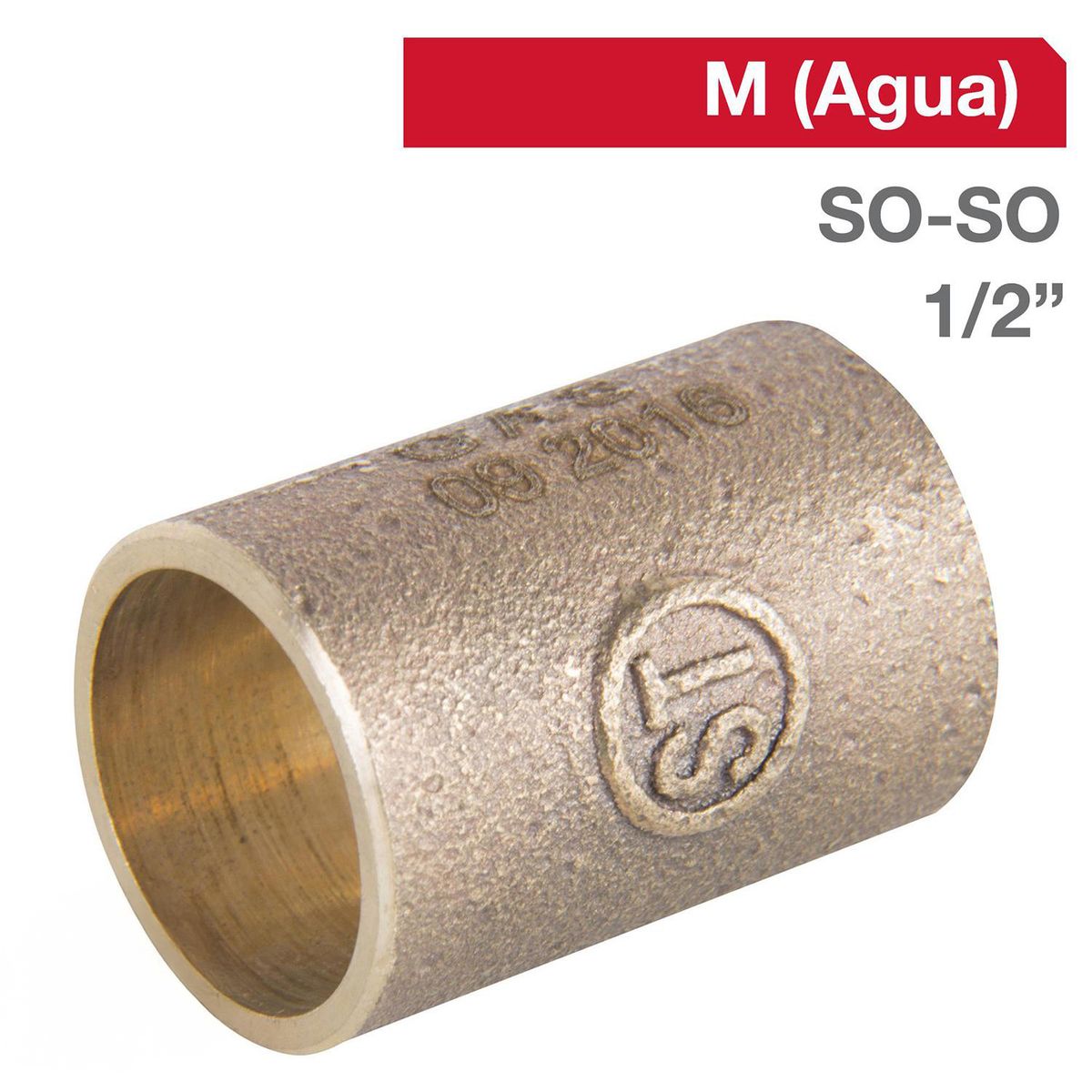 STRETTO - Copla Bronce SO-SO 1/2" 1u