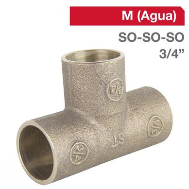 Tee Bronce SO-SO-SO 3/4