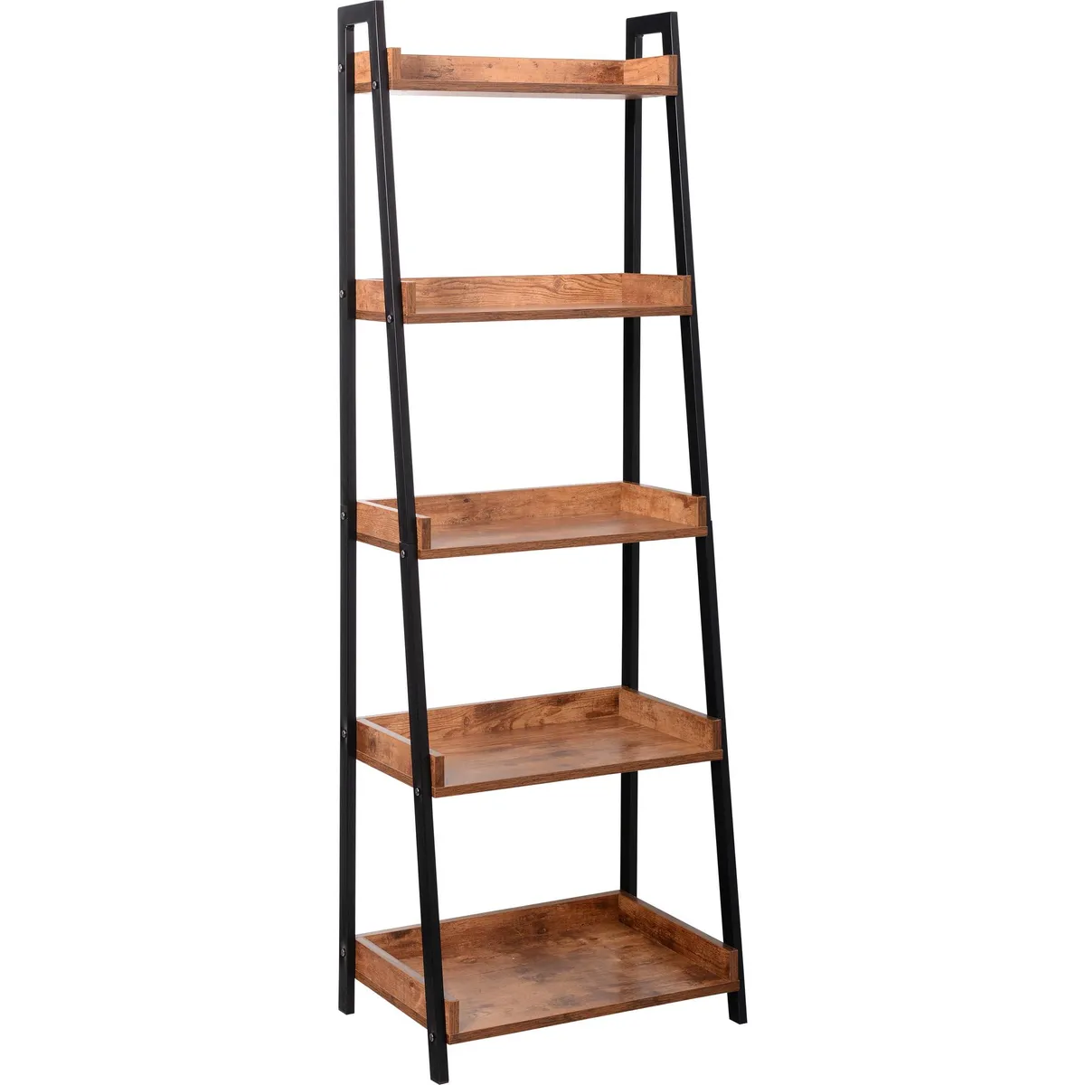 JUST HOME COLLECTION - Estante Rocky Hill Madera 5 Nivel(es) 51x152x34.6 cm Walnut