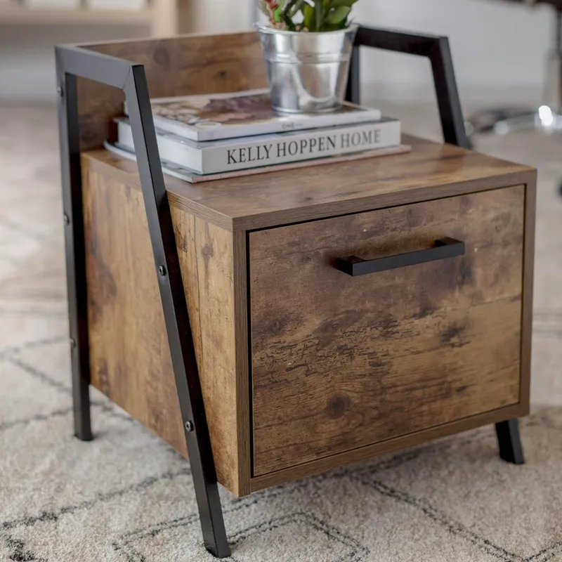 JUST HOME COLLECTION - Archivador Rocky Hill 43x40x51 cm