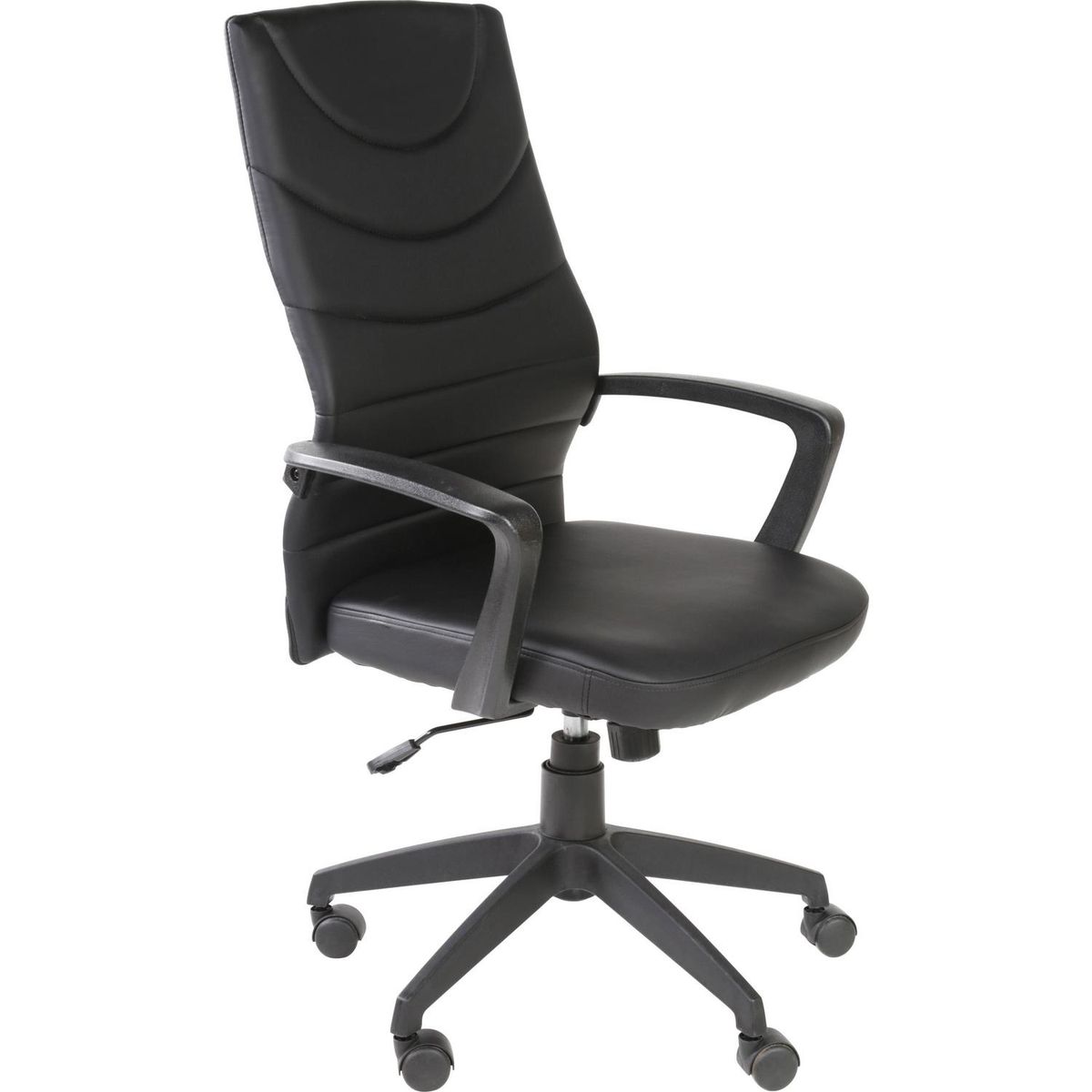 HOMY - Silla Escritorio Ejecutiva Marco Negro