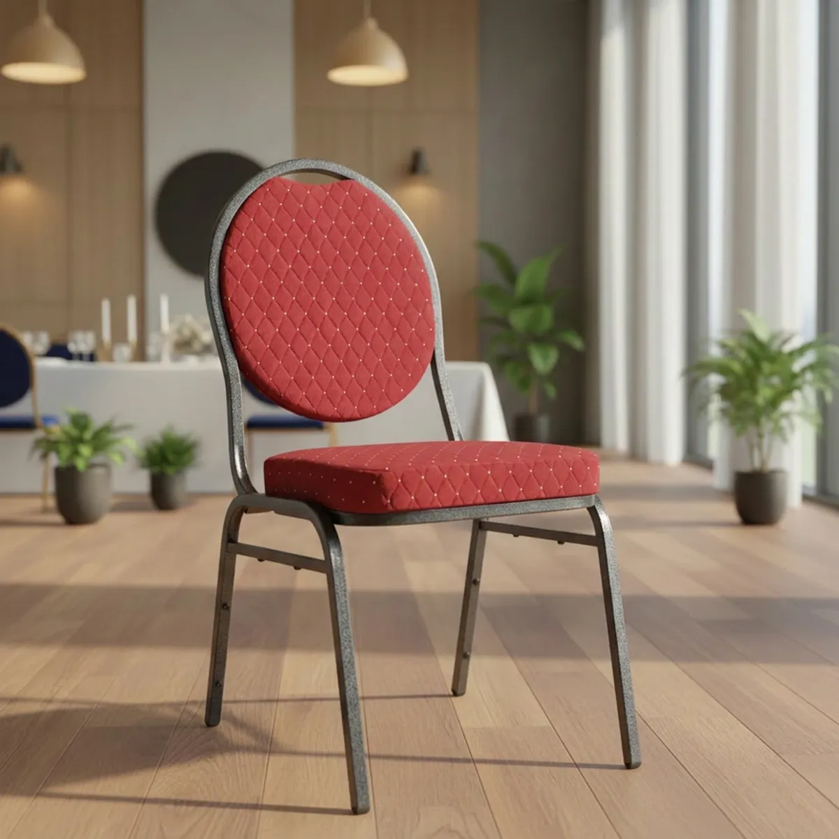 Silla Salon Evento Rojo 90x48x57 cm, marca JUST HOME COLLECTION - Foto Principal
