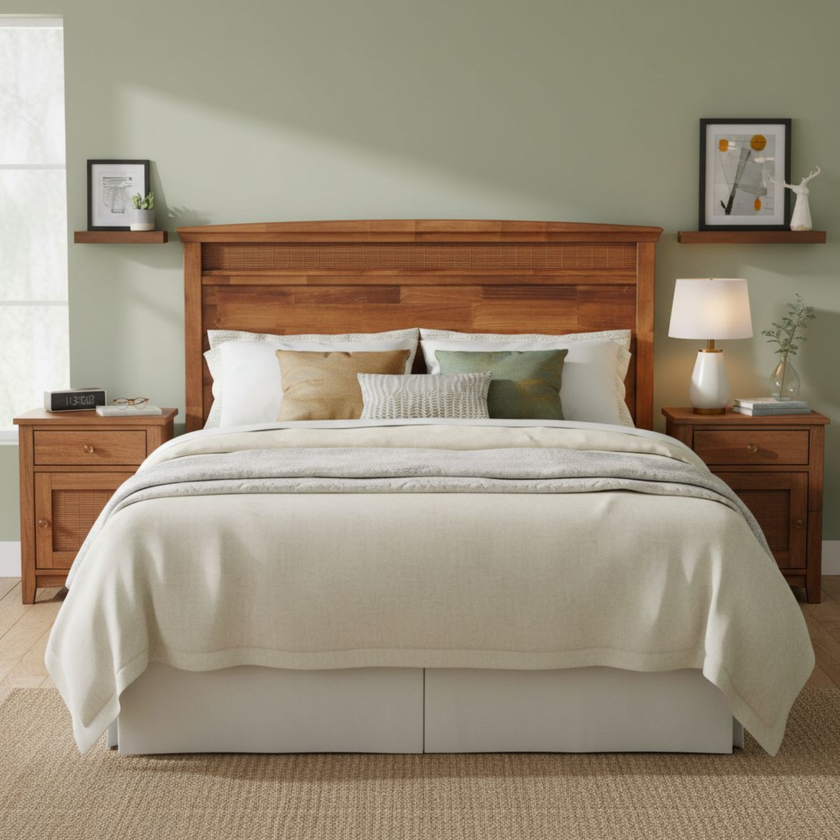 ROSEN - Respaldo King Veneto Caramelo