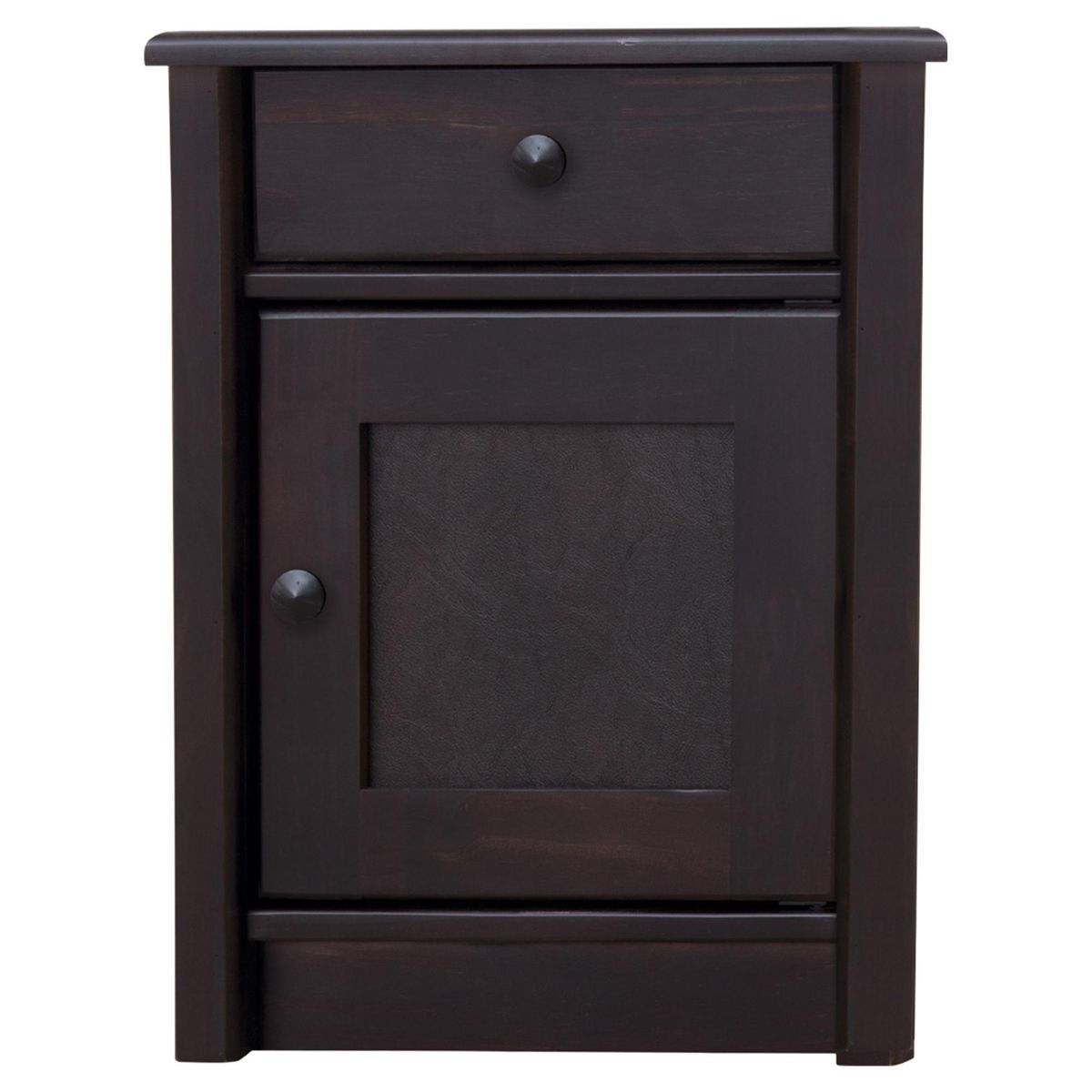 ROSEN - Velador 1 Puerta 1 Cajón(es) Bilbao 49x60x37 cm Roble