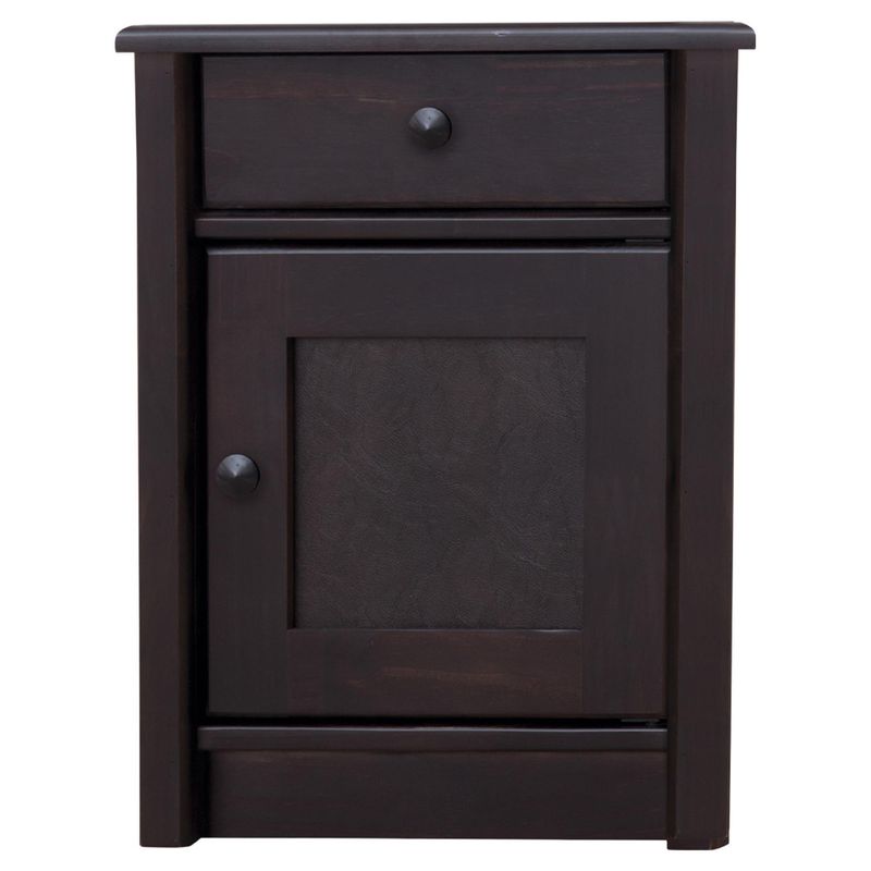 ROSEN - Velador 1 Puerta 1 Cajón(es) Bilbao 49x60x37 cm Roble