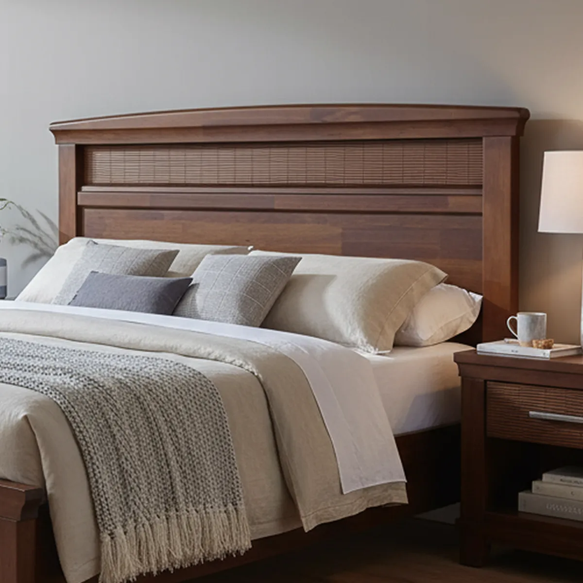 ROSEN - Respaldo King Veneto Caramelo