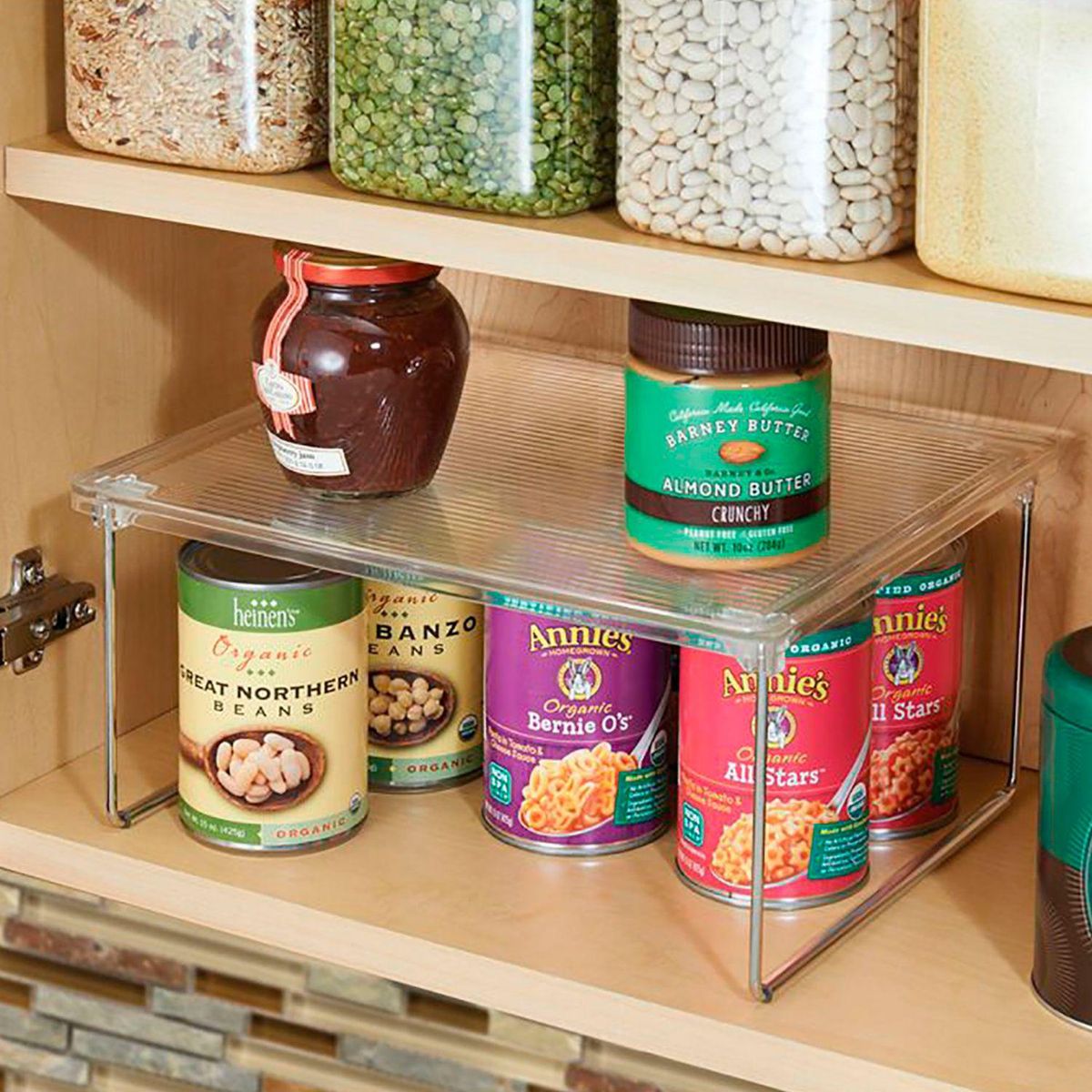 INTERDESIGN - Repisa para gabinetes 25,4x2,54x30,48 cm acrílico transparente