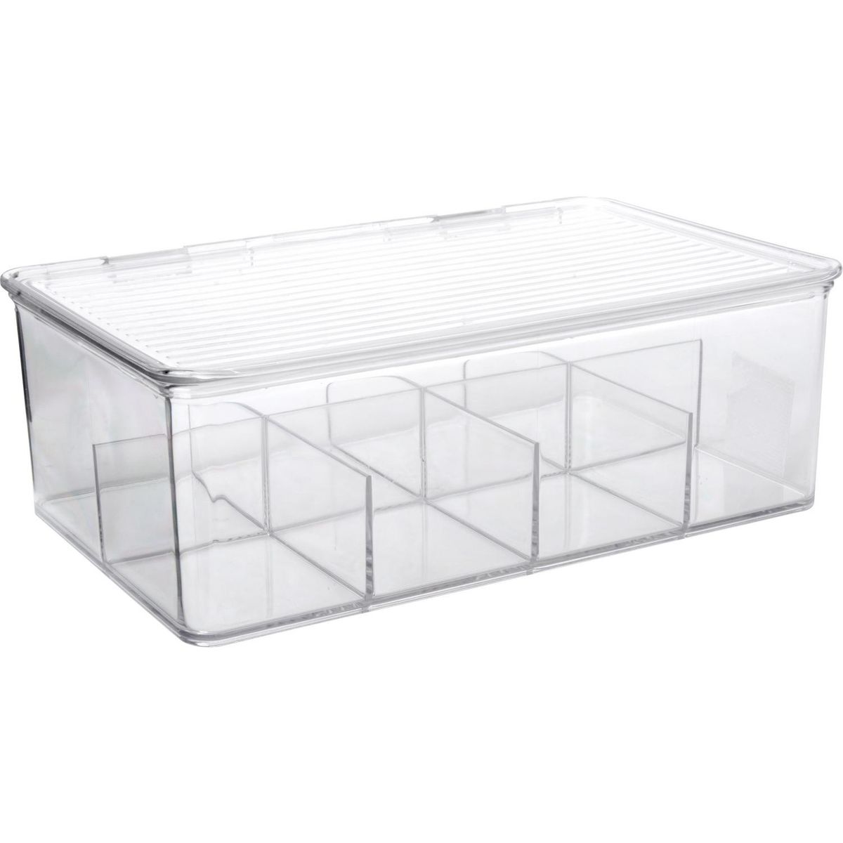 INTERDESIGN - Organizador de té 9,5x27,3x18,4 cm acrílico transparente