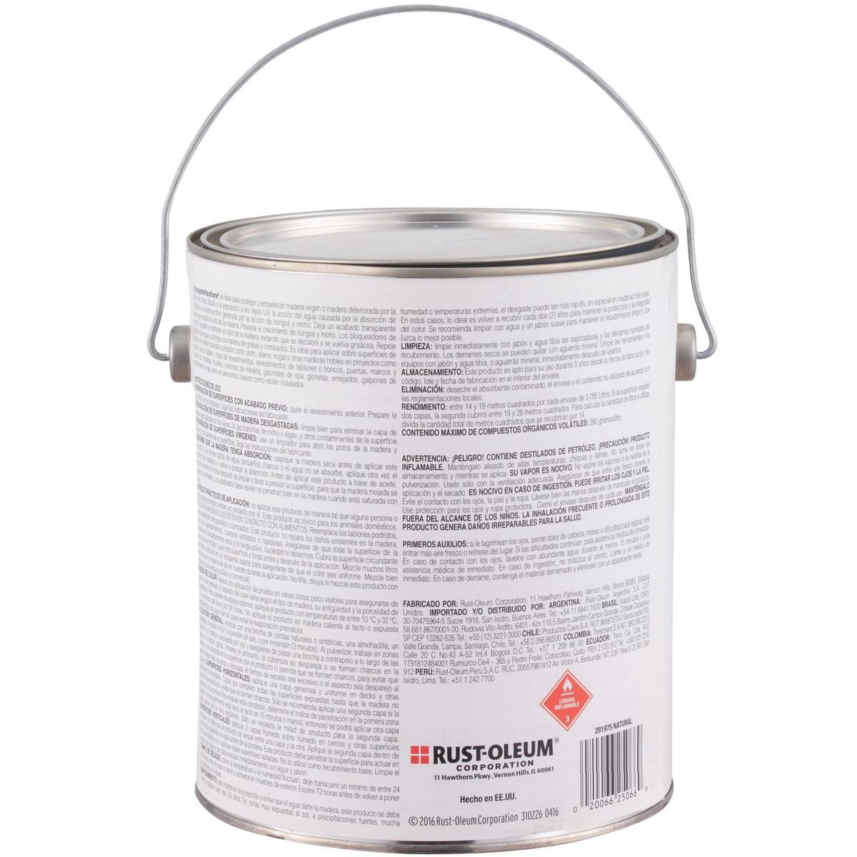 VARATHANE - Impregnante Varathane Semibrillante 1 galón(es) Natural