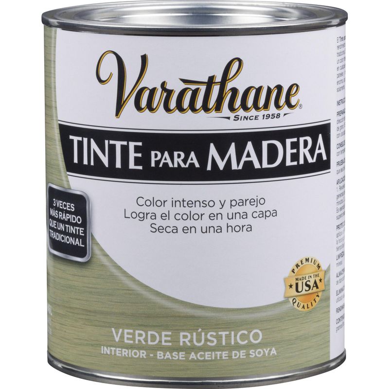 VARATHANE - Tinte Varathane Mate 0.25 galón(es) Verde Rústico