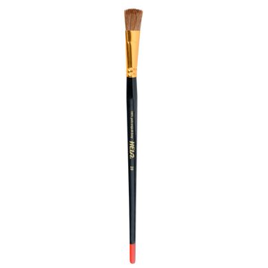 Pincel plano n20 Cerda Gris y Mango Negro.