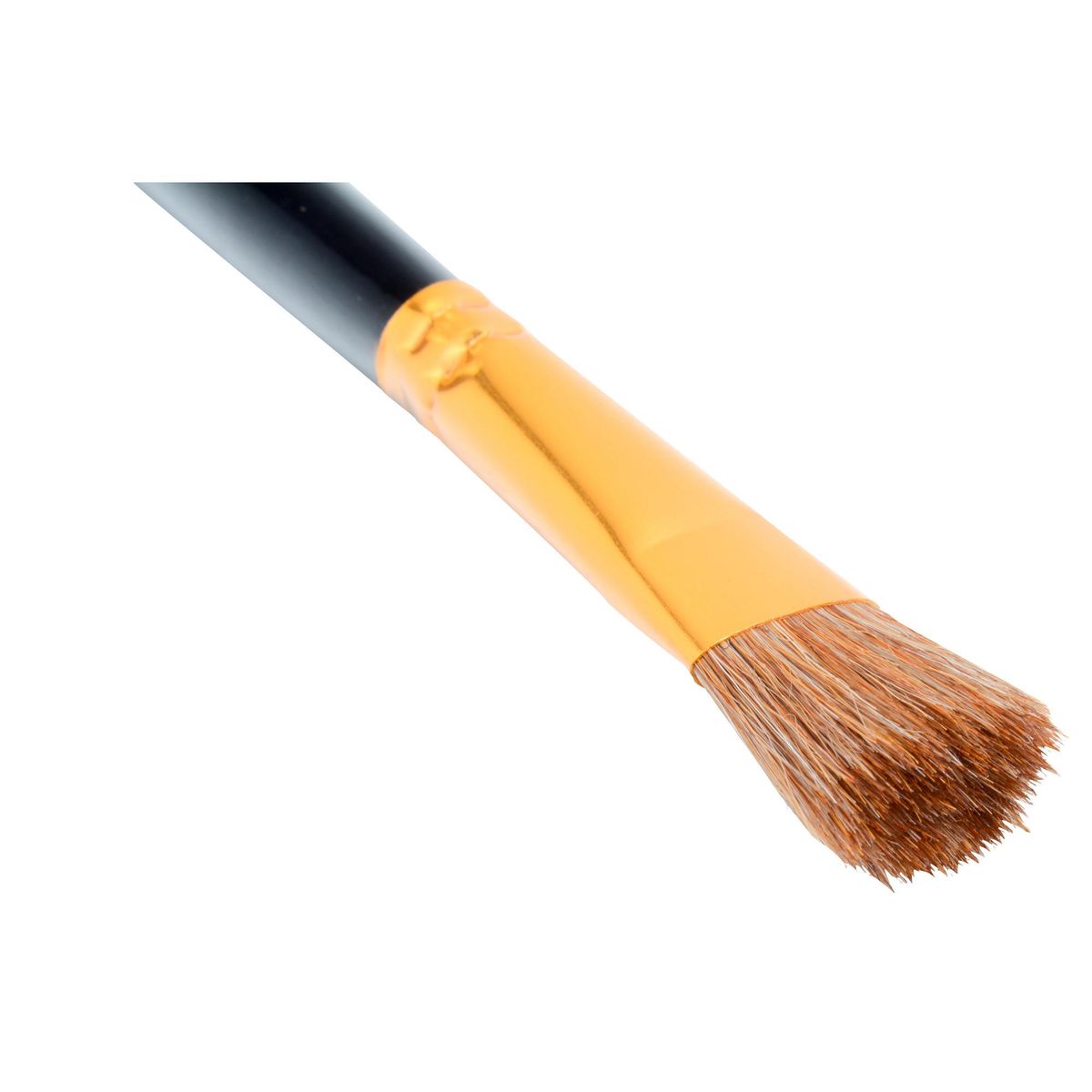 HELA - Pincel Plano Hela Nº20 Cerda Profesional Mango Negro