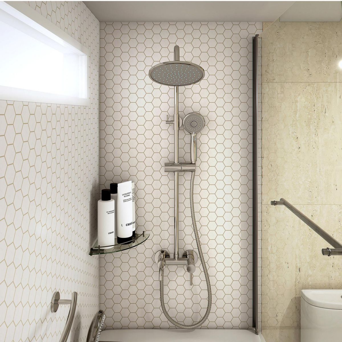 SENSI DACQUA - COLUMNA DUCHA 3FUN RED