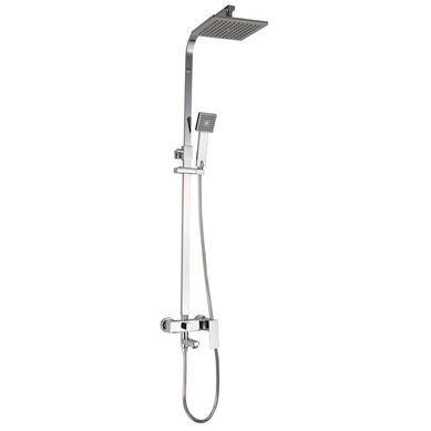 COLUMNA DUCHA 3FUN CUAD CROMADO