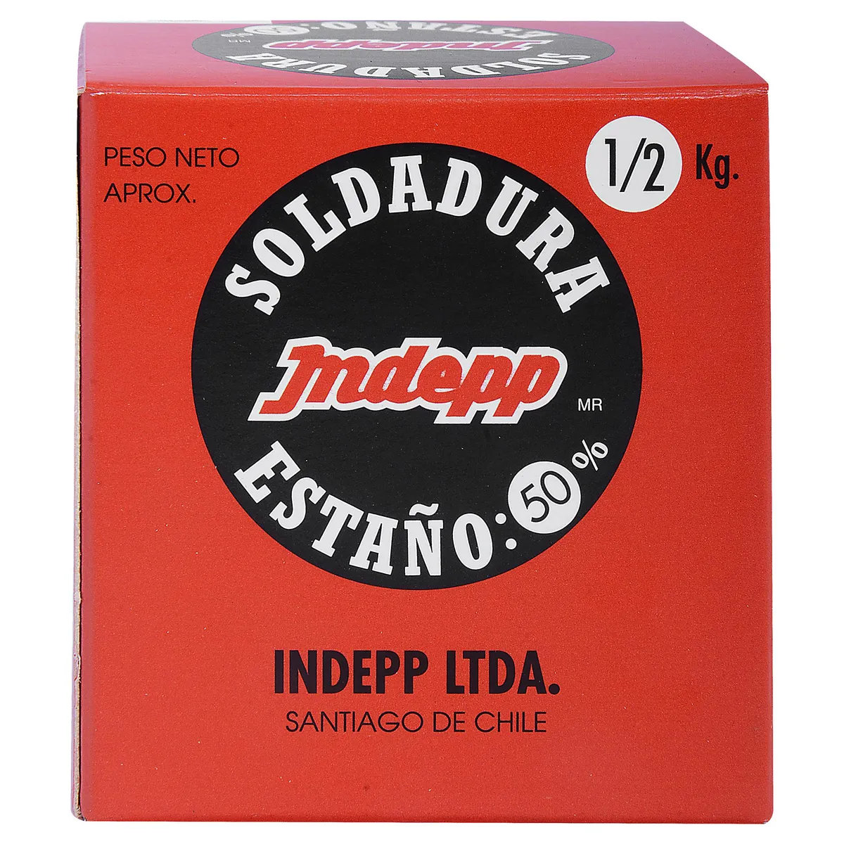 INDEPP - Soldadura 50% estaños carrete 500 gr
