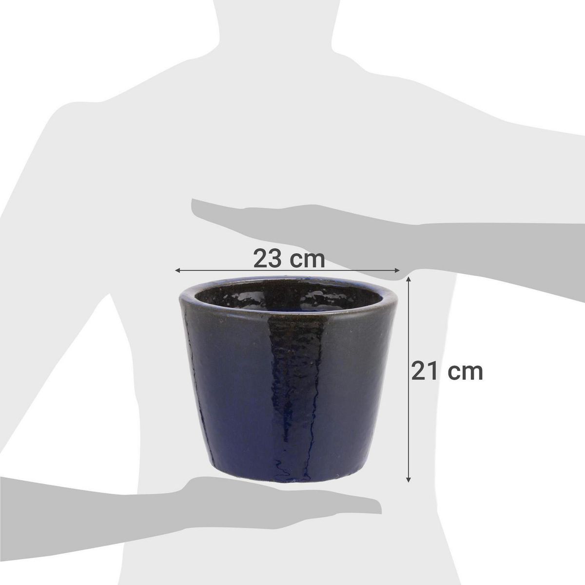 JUST HOME COLLECTION - Macetero de cerámica