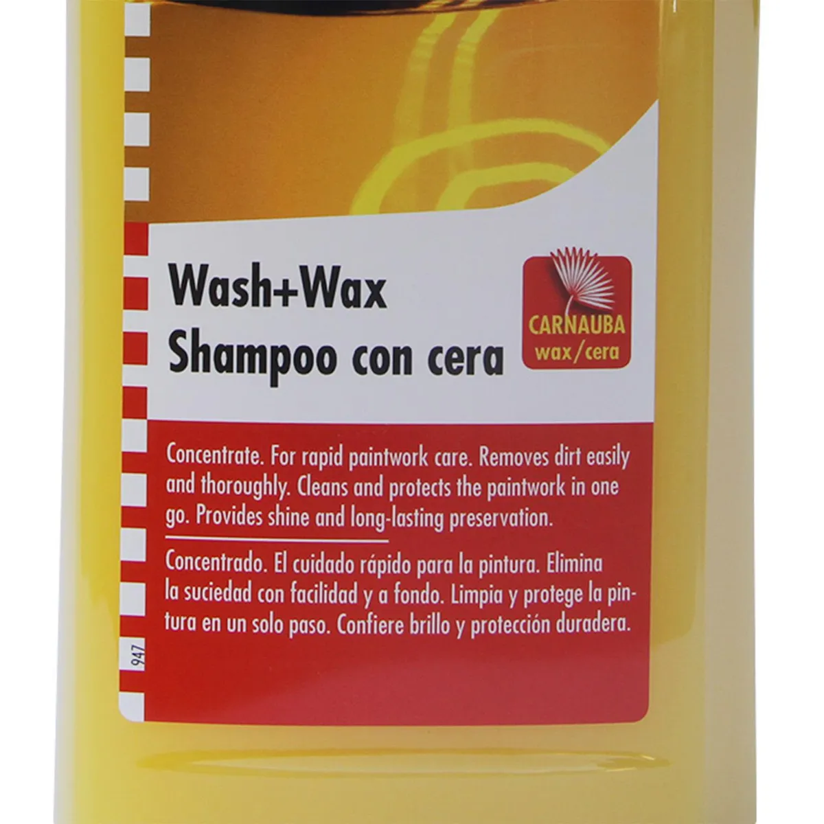 SONAX - Shampoo para Auto Sonax Wash+wax 500 ml Limpieza y Protección