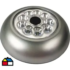 DAIRU - Linterna LED de luz de toque a pilas 15 lm