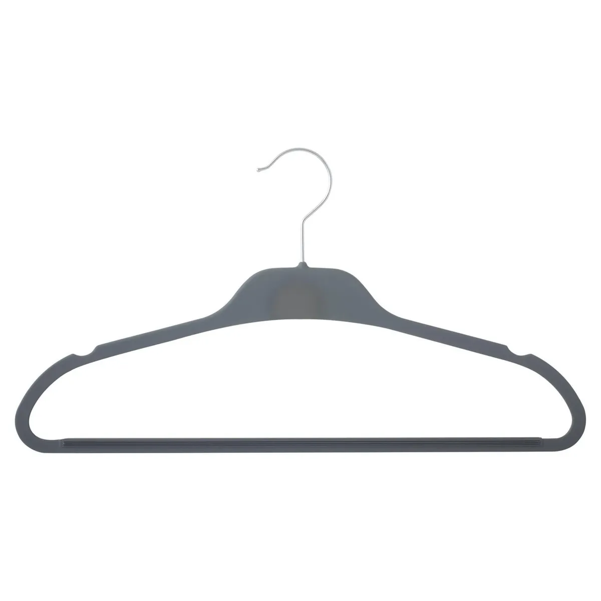 JUST HOME COLLECTION - Set de 5 colgadores de plástico