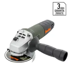 BAUKER - Esmeril angular eléctrico 4,5" 820W + 20 discos