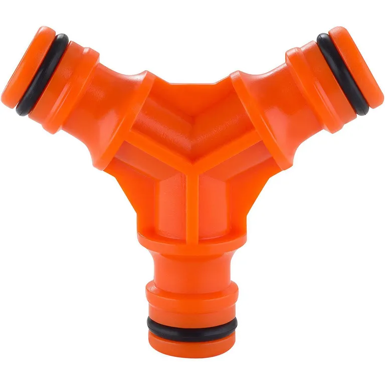 Conector para manguera 1/2" de plástico triple