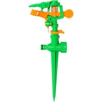 Regador aspersor de plástico con estaca de plástico