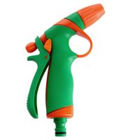 Pistola de riego ajustable de plástico