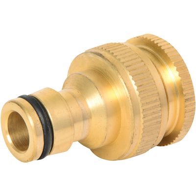 Imagen 2 del producto Adaptador para manguera 1/2"" y 3/4"" de bronce