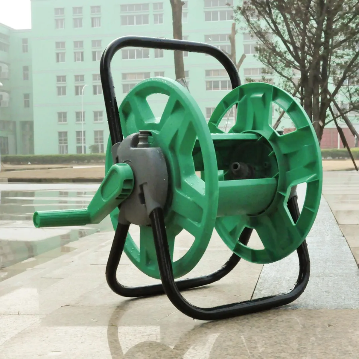 ERGO - Carro porta manguera 45 m de plástico